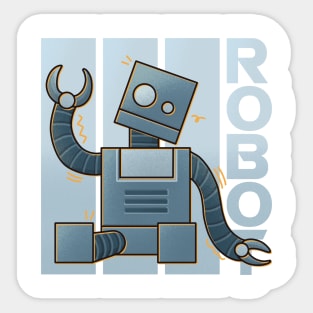 Error robot Sticker